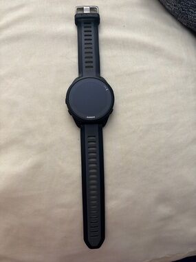 garmin Forerunner 165 Black Silicone GPS Fitness Smartwatch